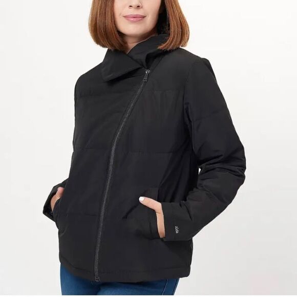 zuda Moto Style Packable Puffer Jacket - Picture 1 of 4